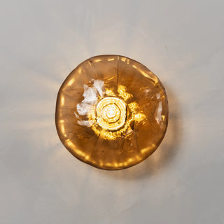Corvina Molten Glass Wall Sconce