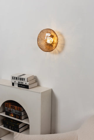 Corvina Molten Glass Wall Sconce
