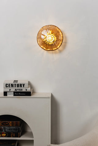 Corvina Molten Glass Wall Sconce