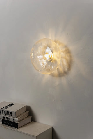 Corvina Molten Glass Wall Sconce