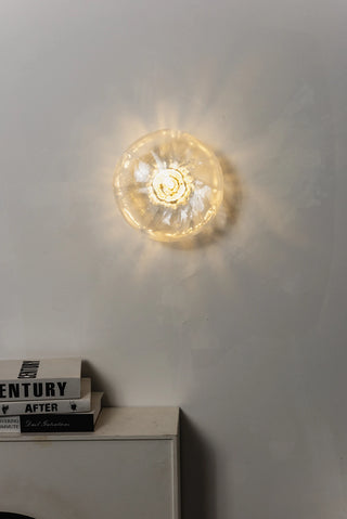 Corvina Molten Glass Wall Sconce