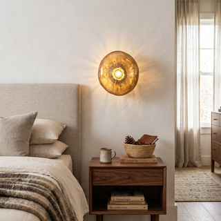 Corvina Molten Glass Wall Sconce