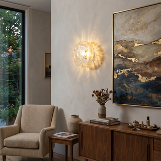 Corvina Molten Glass Wall Sconce