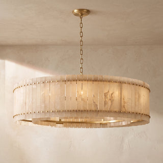 Corwin Alabaster Slat Chandelier