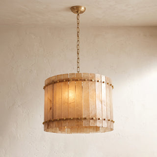 Corwin Alabaster Slat Chandelier