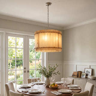 Corwin Alabaster Slat Chandelier