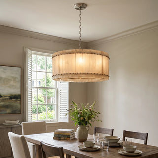 Corwin Alabaster Slat Chandelier