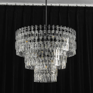 Corwin Tiered Crystal Bar Chandelier