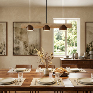 Cross Travertine Cylindrical Pendant Light - Vidirlighting