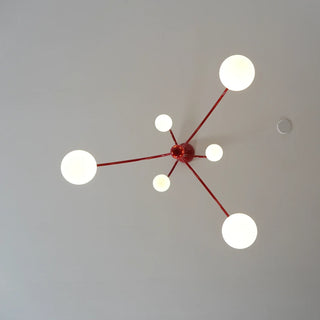Curved Delaney Multi-Light Chandelier