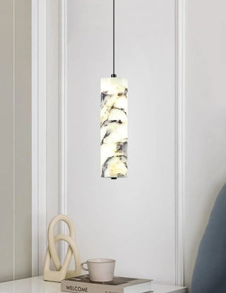 Cylinder Opus Marble Pendant Lamp - Vidirlighting