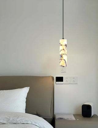 Cylinder Opus Marble Pendant Lamp - Vidirlighting