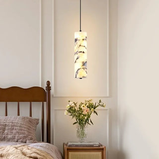 Cylinder Opus Marble Pendant Lamp - Vidirlighting