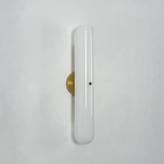 Delphine Fluted Glass Wall Sconce