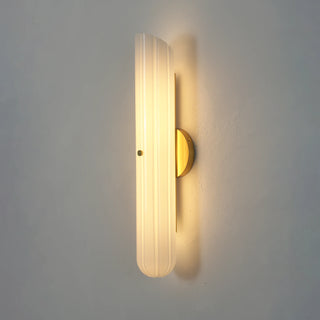 Delphine Fluted Glass Wall Sconce