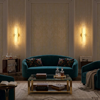 Delphine Fluted Glass Wall Sconce