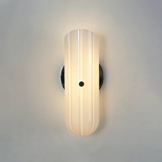 Delphine Fluted Glass Wall Sconce