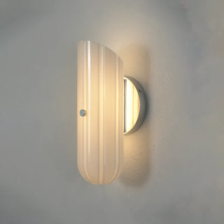 Delphine Fluted Glass Wall Sconce