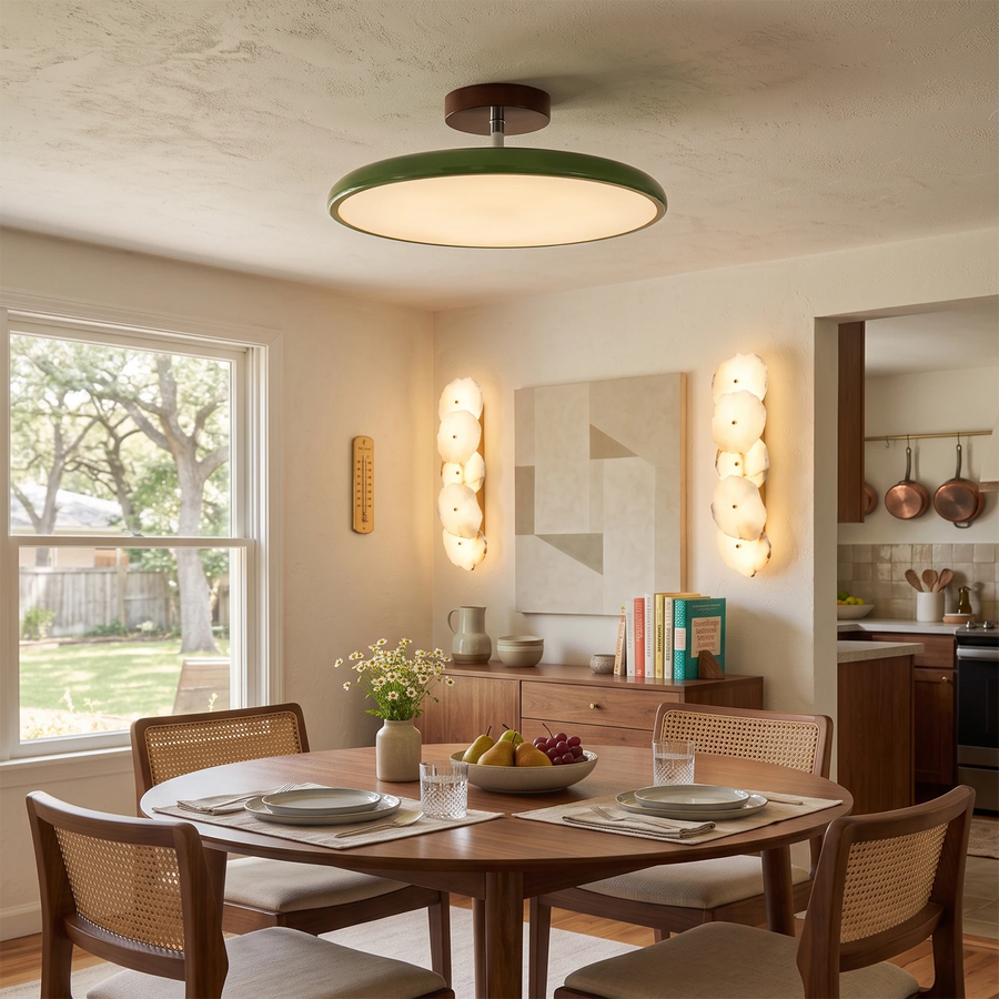 Drift Adjustable Slim Lampshade Ceiling Light