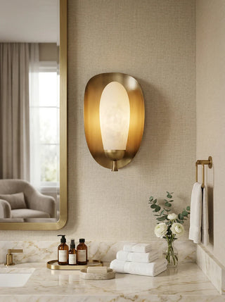 Fruit Solenne Alabaster Wall Sconce