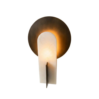 Eclipse Alabaster Oval Table Lamp - Vidirlighting