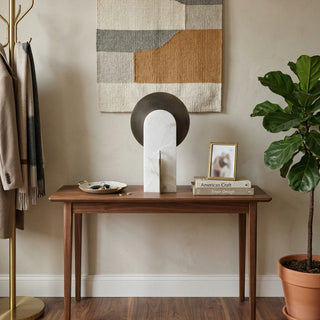 Eclipse Alabaster Oval Table Lamp - Vidirlighting