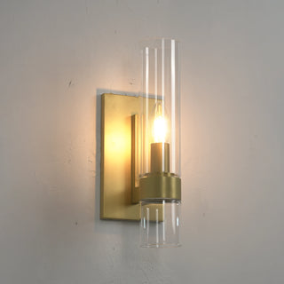 Ellery Glass Cylinder Wall Sconce
