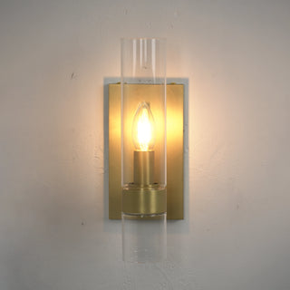 Ellery Glass Cylinder Wall Sconce