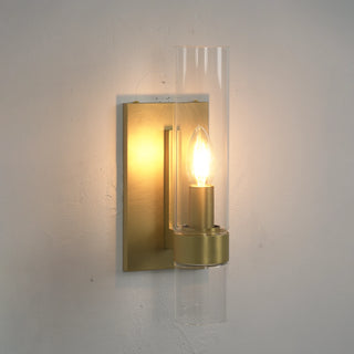 Ellery Glass Cylinder Wall Sconce