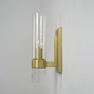 Ellery Glass Cylinder Wall Sconce