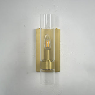Ellery Glass Cylinder Wall Sconce