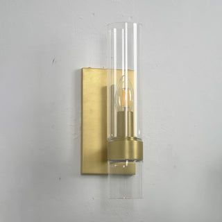 Ellery Glass Cylinder Wall Sconce