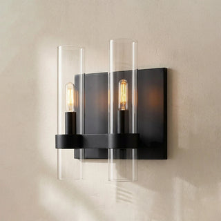 Ellery Glass Cylinder Wall Sconce