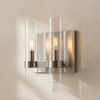 Ellery Glass Cylinder Wall Sconce