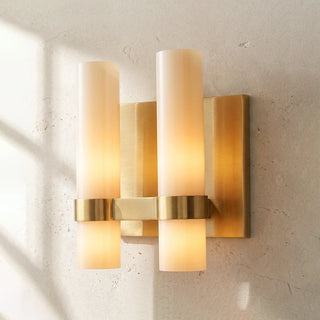 Ellery Glass Cylinder Wall Sconce