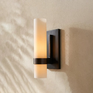Ellery Glass Cylinder Wall Sconce