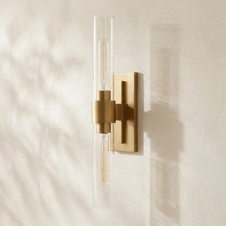 Ellery Glass Cylinder Wall Sconce