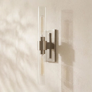 Ellery Glass Cylinder Wall Sconce