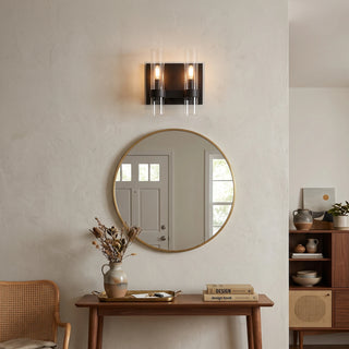 Ellery Glass Cylinder Wall Sconce