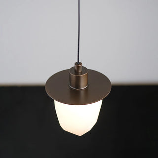 Faceted Alabaster Pendant Light