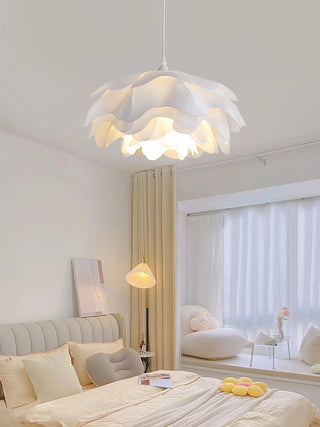 Flower Shaped White Pendant Lamp - Vidirlighting