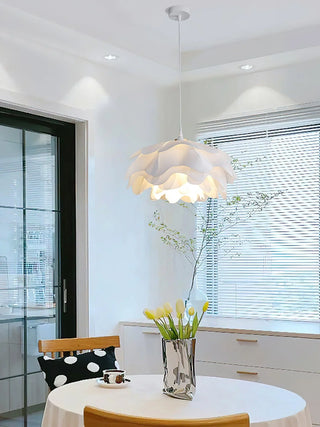 Flower Shaped White Pendant Lamp - Vidirlighting