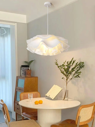 Flower Shaped White Pendant Lamp - Vidirlighting