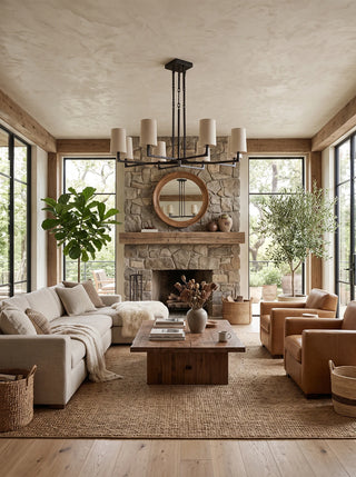 Garrick Hammered Chandelier