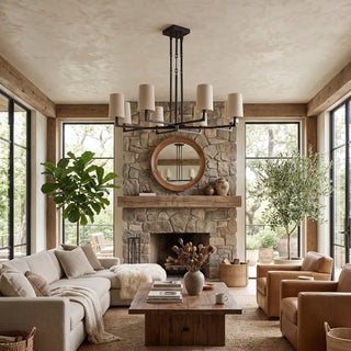 Garrick Hammered Chandelier