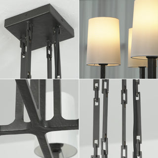 Garrick Hammered Chandelier