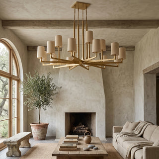 Garrick Hammered Chandelier