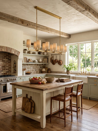 Garrick Hammered Chandelier