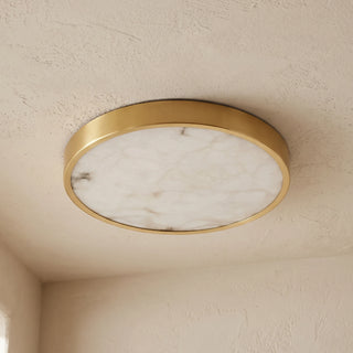 مصباح سقف مرمر هندسي غائر
