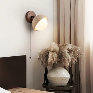 Globe Pecherna Travertine Wall Sconce - Vidirlighting